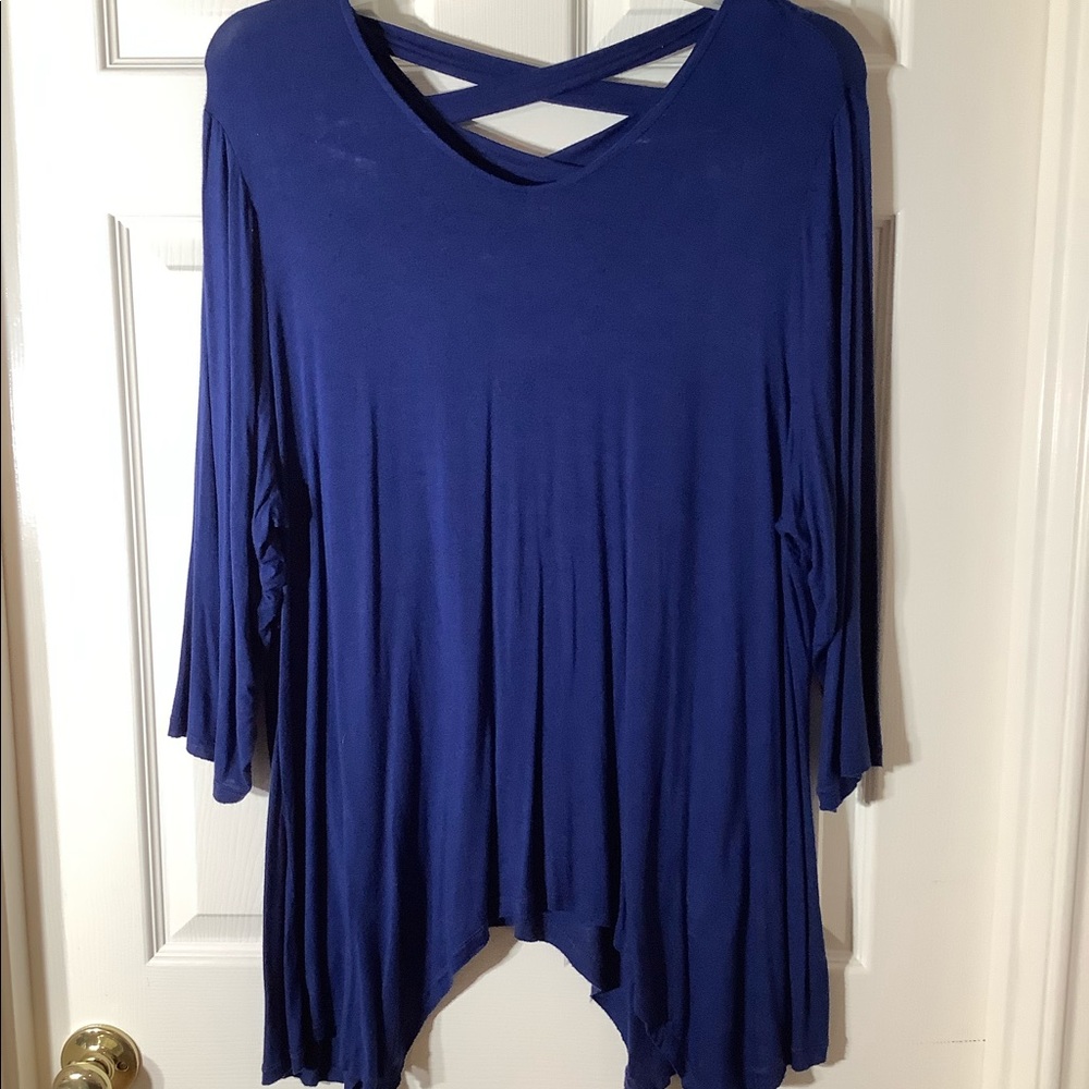 Royal Blue Top